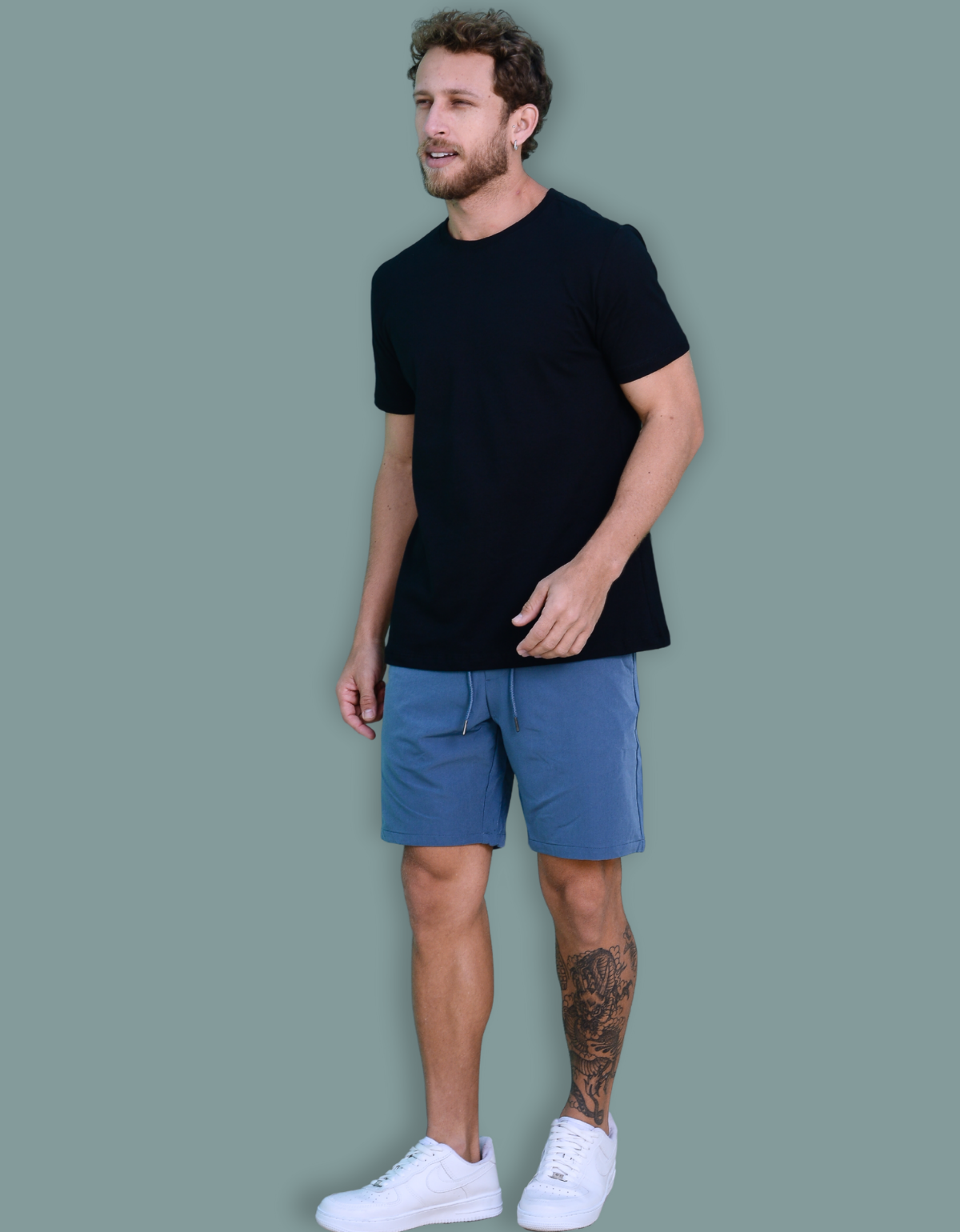 Short Bermuda Masculino Alfaiataria Esporte Fino Verão