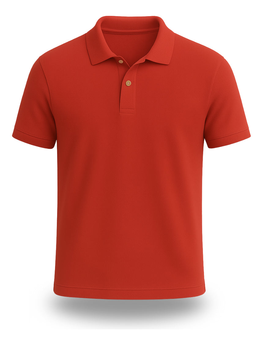 Camisa Masculina  Polo Estilo Piquet Malha Algodão Respirave