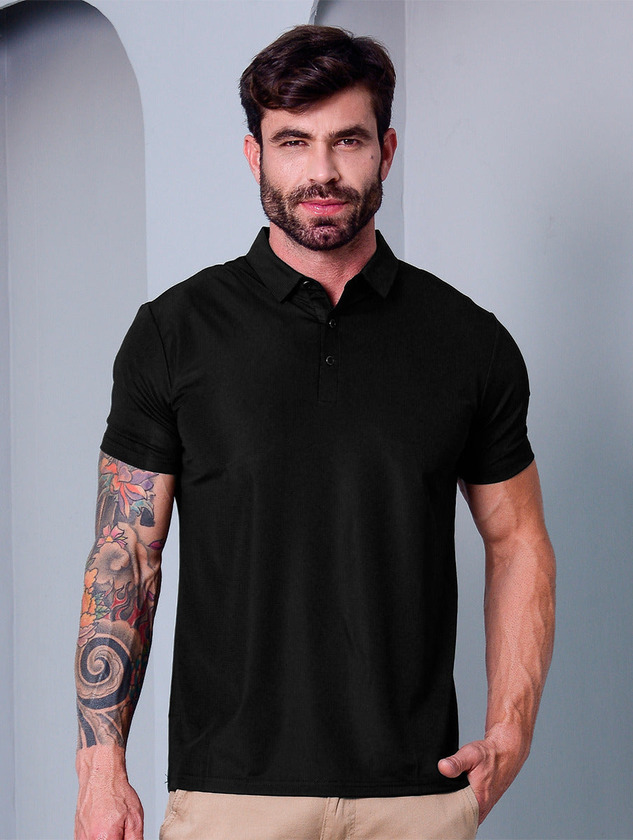 Camisa Polo Masculina Premium Importada Lisa