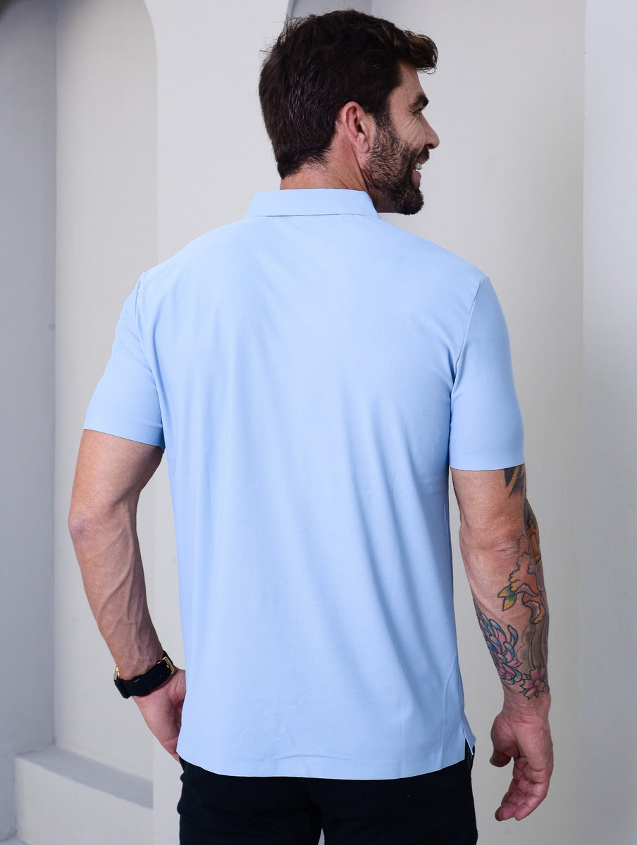 Camisa Polo Masculina Tecnológica Sem Costura