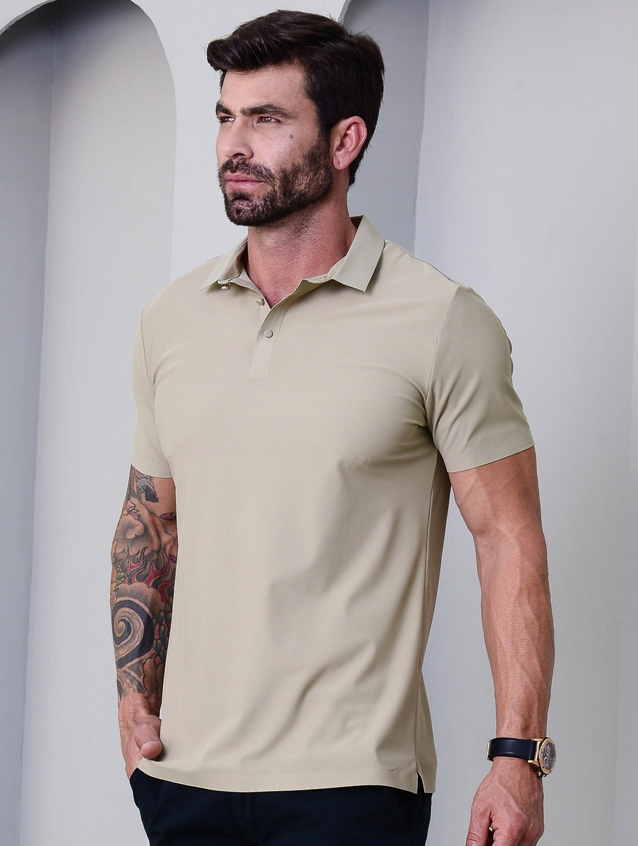 Camisa Polo Masculina Tecnológica Sem Costura