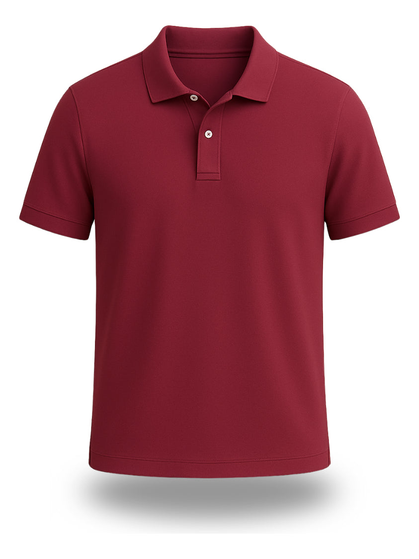 Camisa Masculina  Polo Estilo Piquet Malha Algodão Respirave