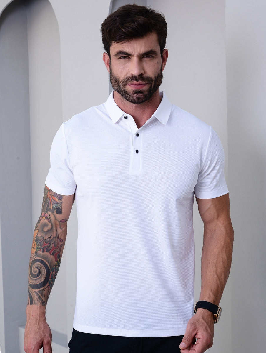 Camisa Polo Masculina Premium Importada Lisa