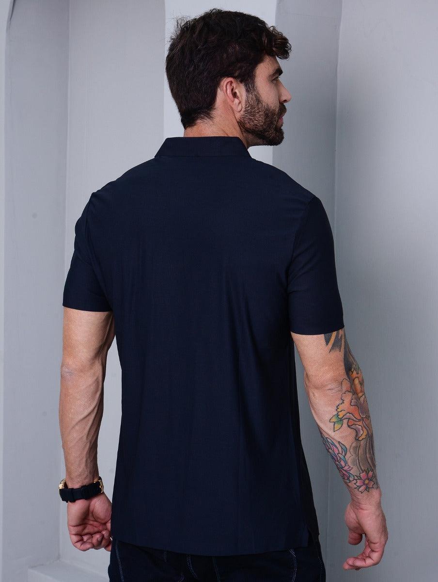 Camisa Polo Masculina Tecnológica Sem Costura