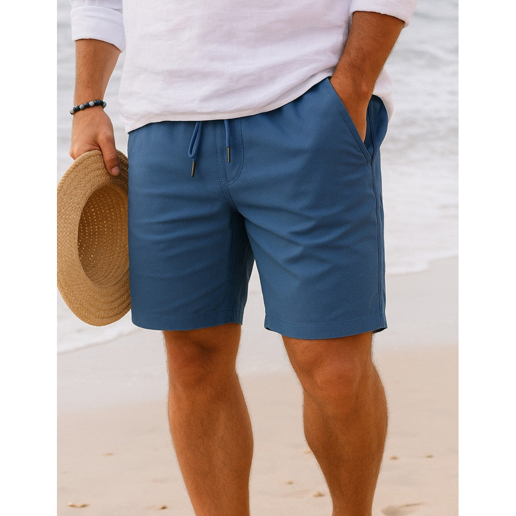 Short Bermuda Masculino Alfaiataria Esporte Fino Verão